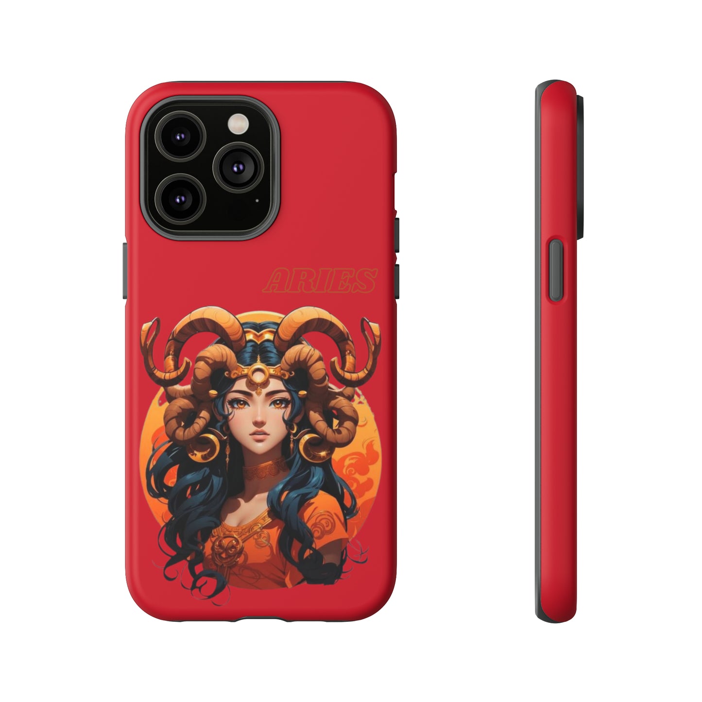 Zodiac Aries Manga Girl Phone Case