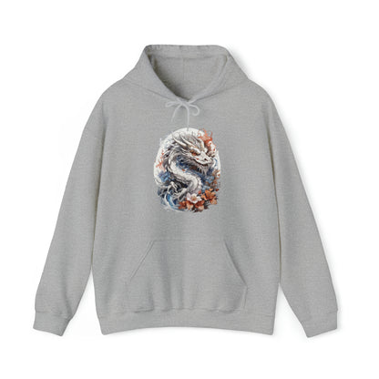 Ryū: Japanese Dragon Watercoloring Hoodie