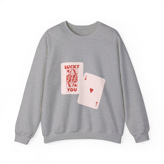 Queen Heart Lucky You Sweatshirt