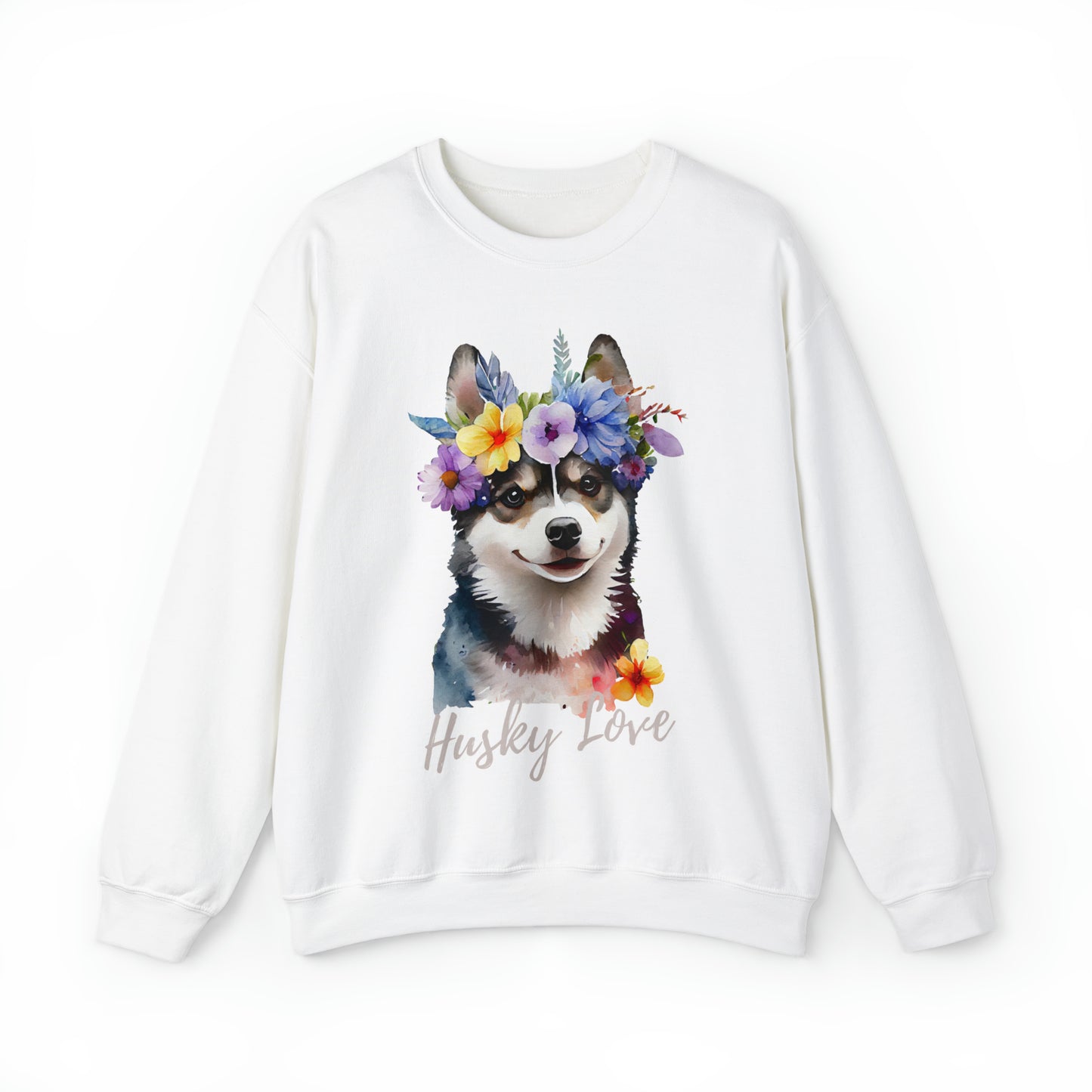 Dog Husky Love Sweatshirt