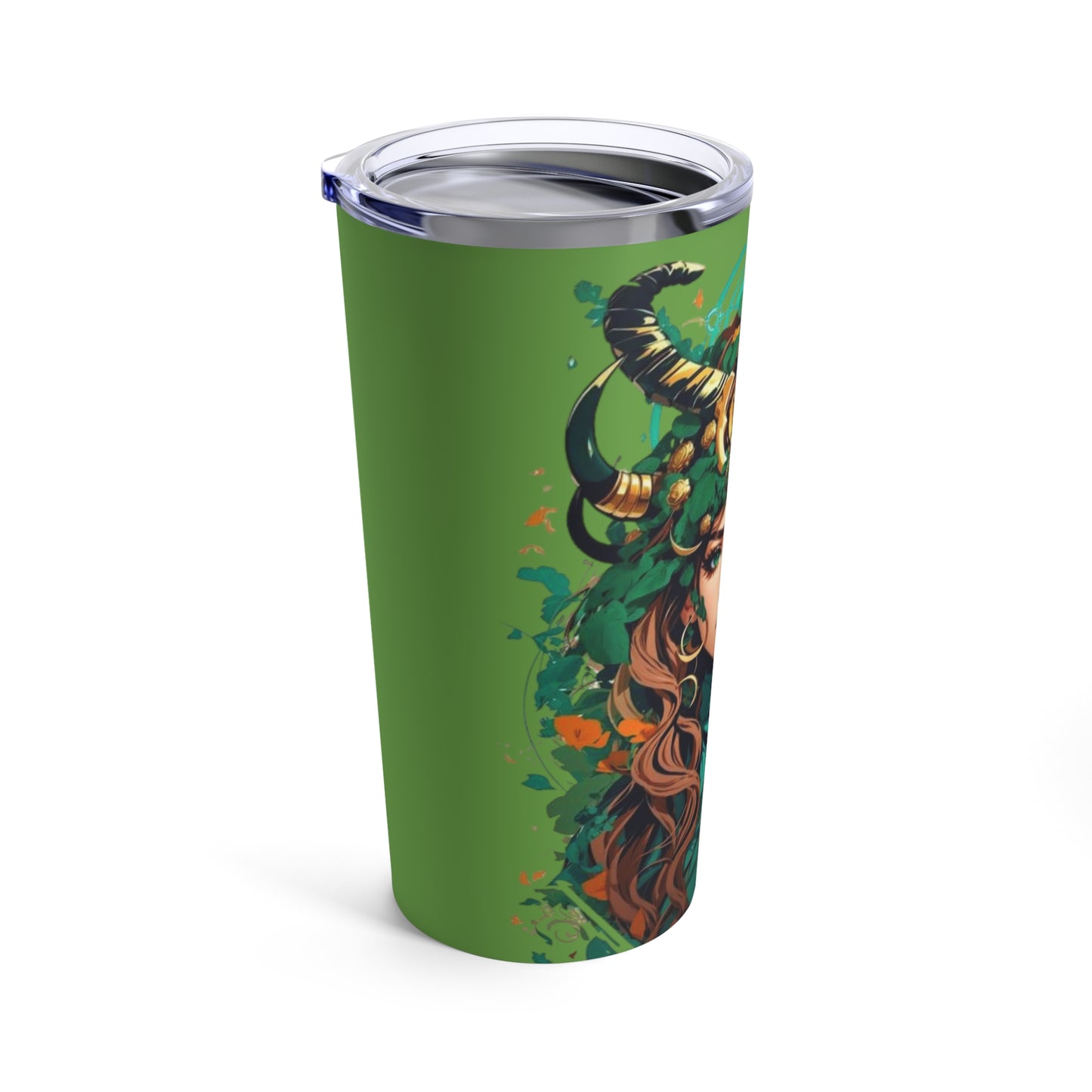 Zodiac Taurus Manga Girl Tumbler