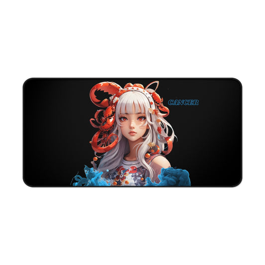 Zodiac Cancer Manga Girl Desk Mat