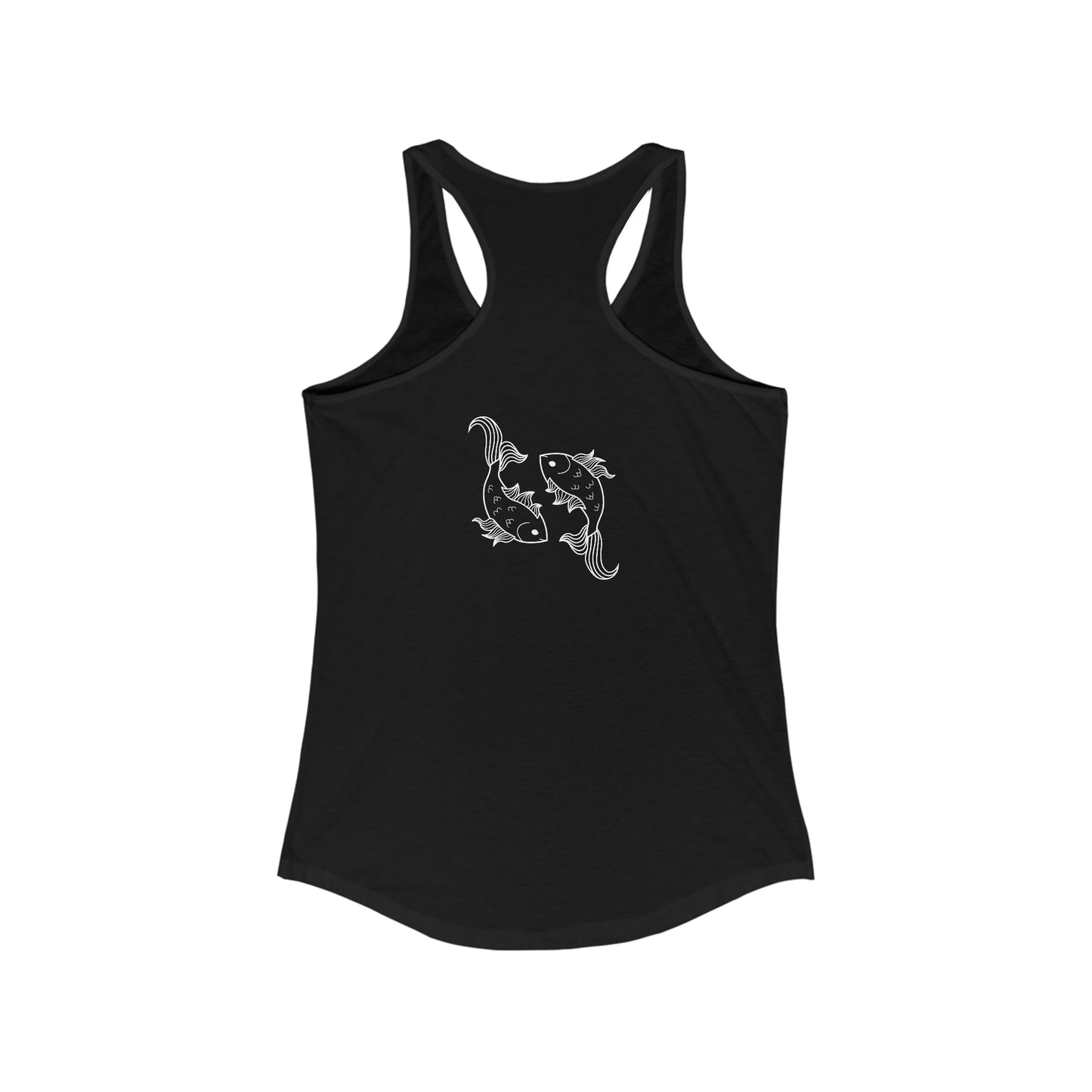 Zodiac Pisces Manga Girl Tank Top