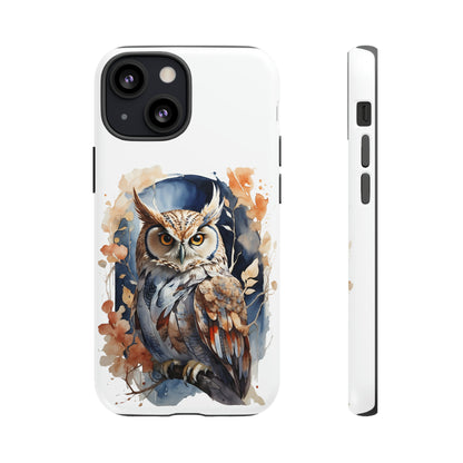 Owl Watercoloring Phone Case