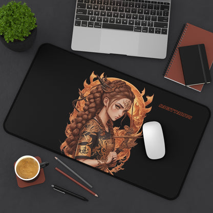 Zodiac Sagittarius Manga Girl Desk Mat