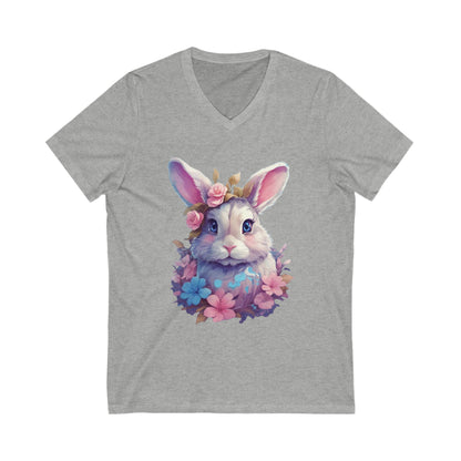 Bunny Ghibli V-Neck Shirt