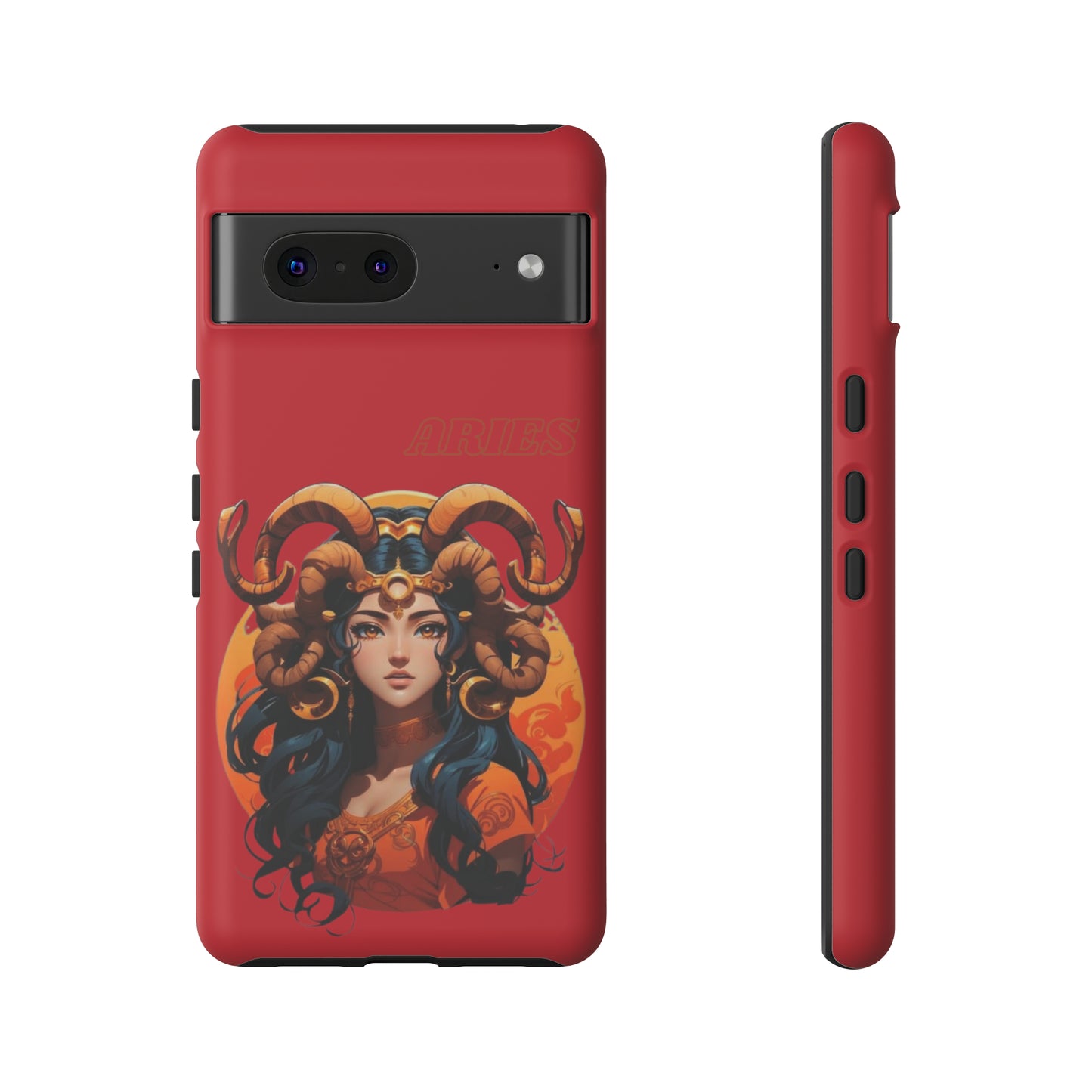 Zodiac Aries Manga Girl Phone Case