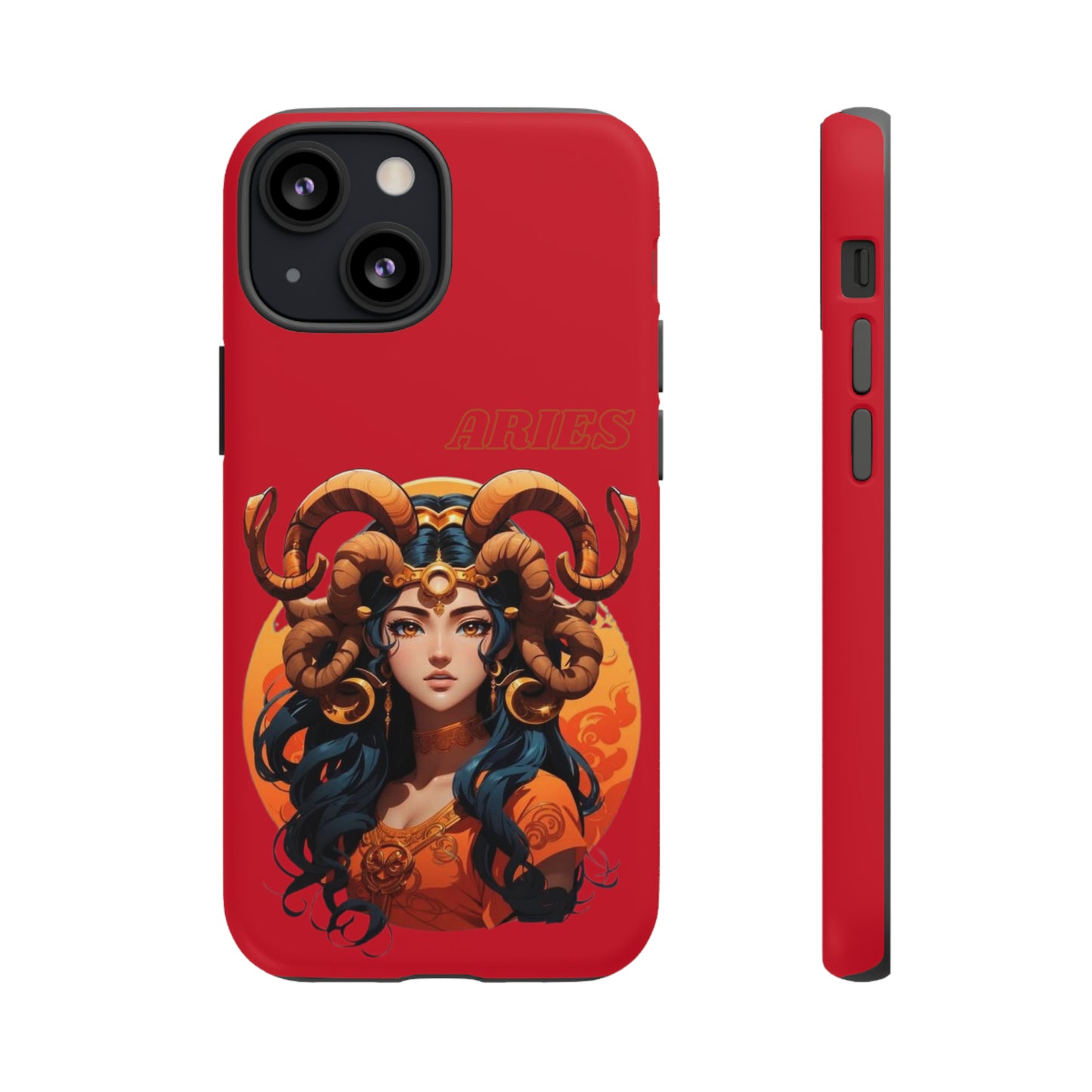 Zodiac Aries Manga Girl Phone Case