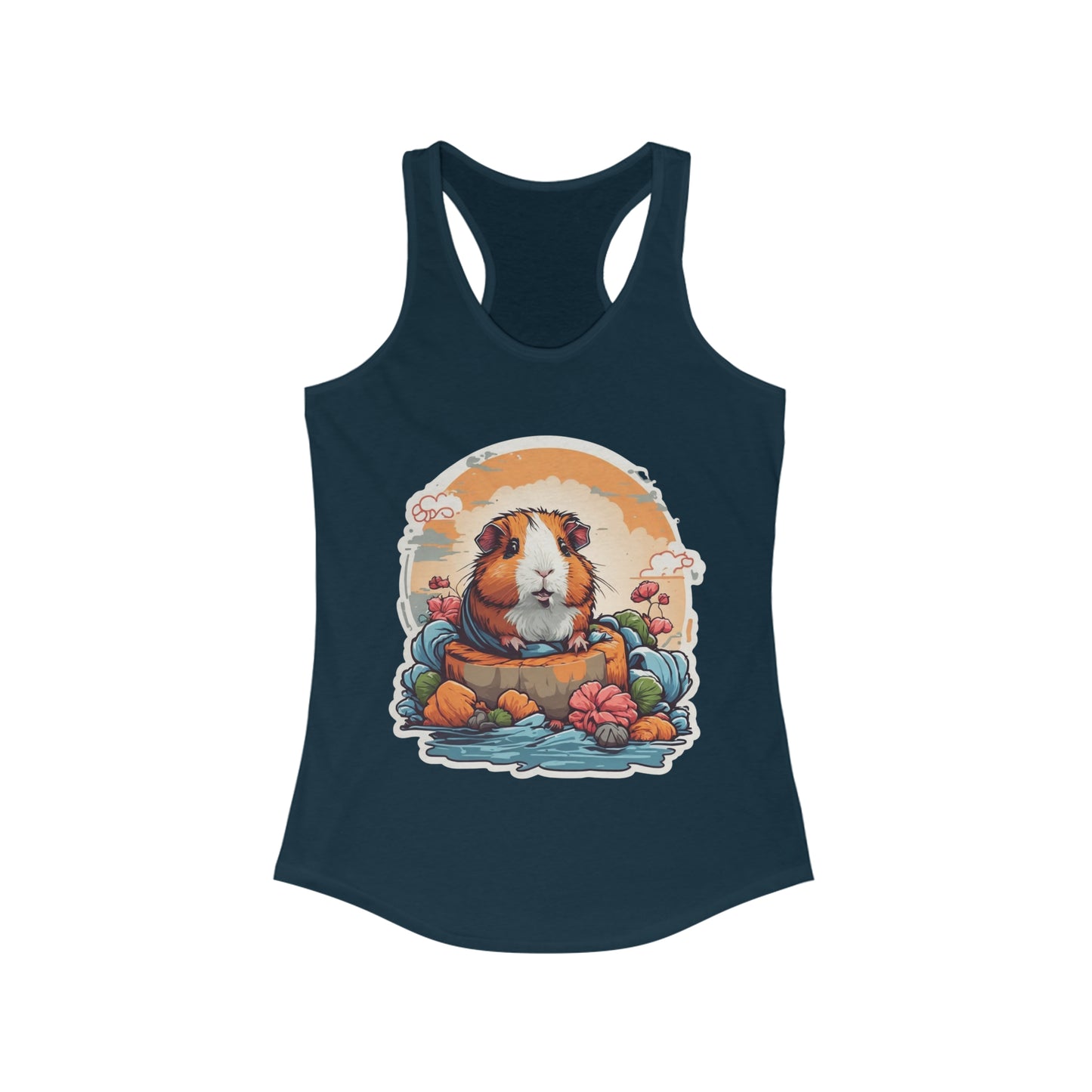 Guinea Pig Cartoon Tank Top