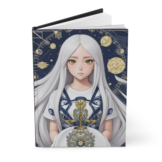 Zodiac Libra Manga Girl Journal