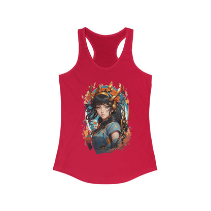 Zodiac Sagittarius Manga Girl Tank Top