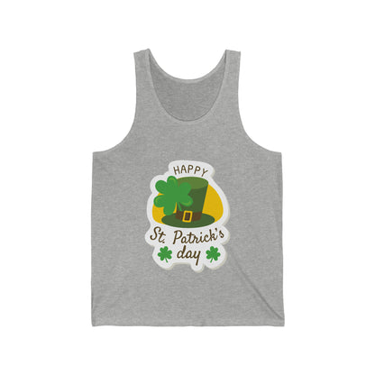 Clover Happy St. Patrick's Day Tank Top