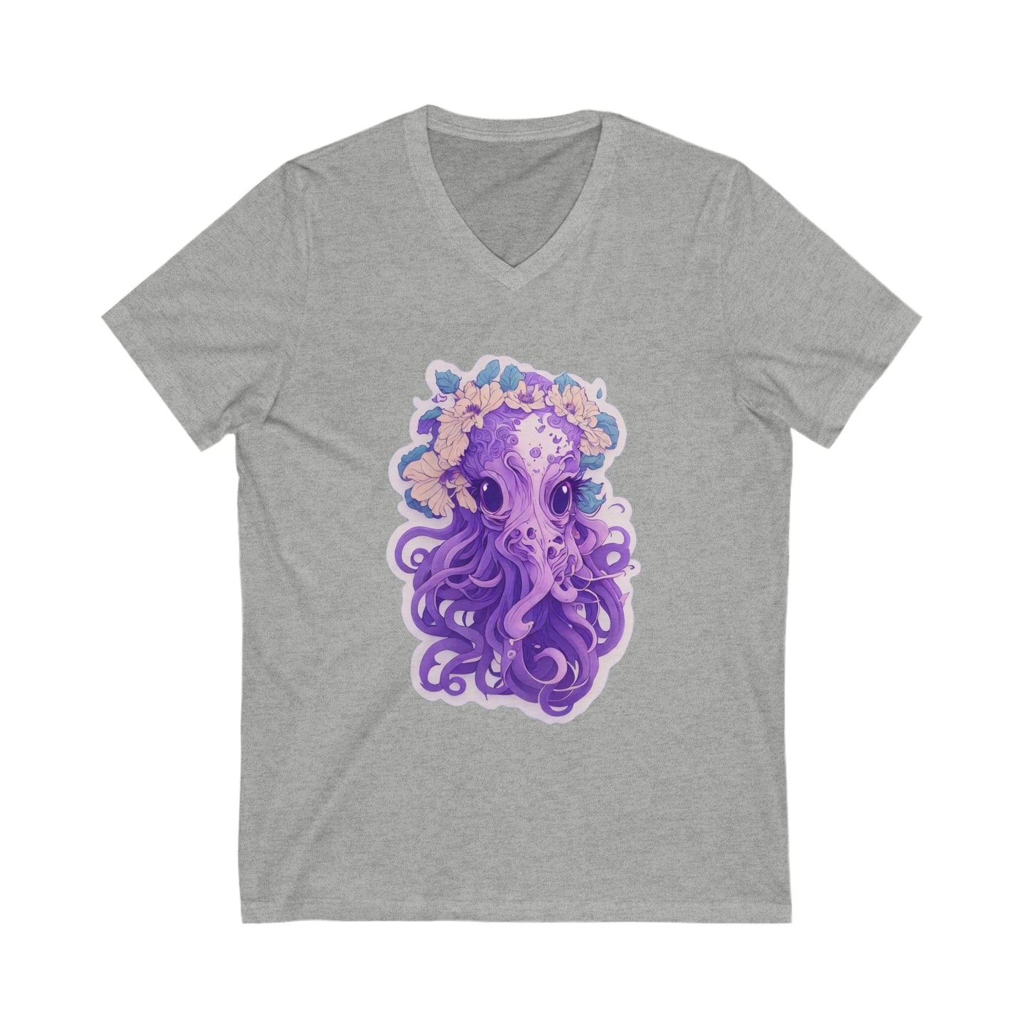 Octopus Ghibli V-Neck Shirt