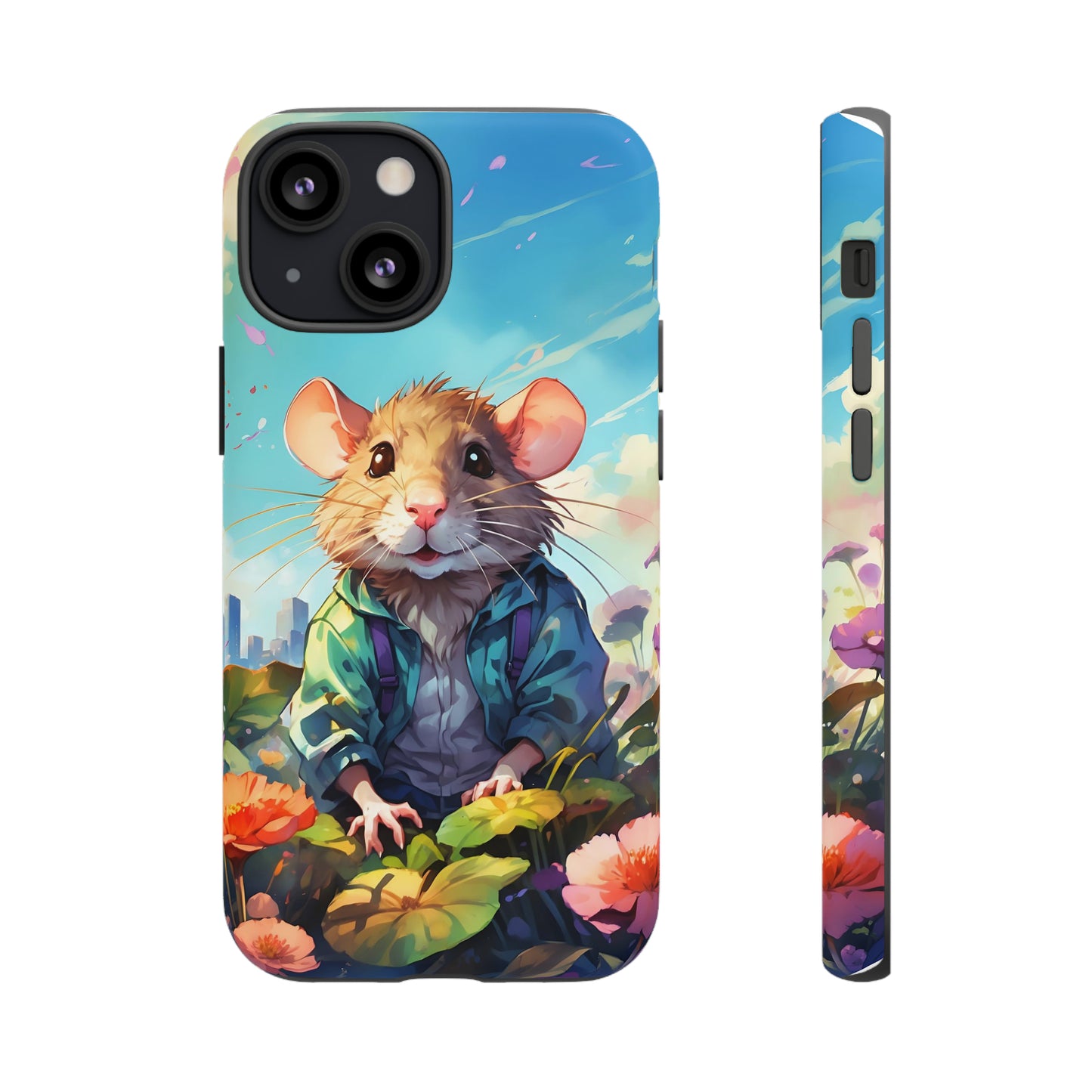 Rat Watercoloring Phone Case