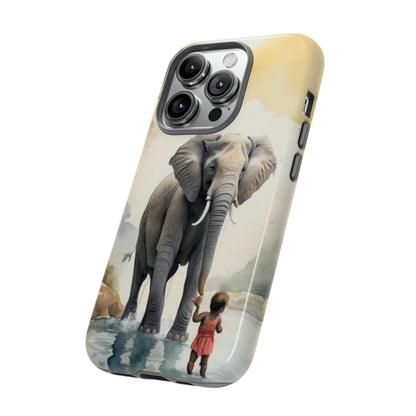 Elephant Watercoloring Phone Case