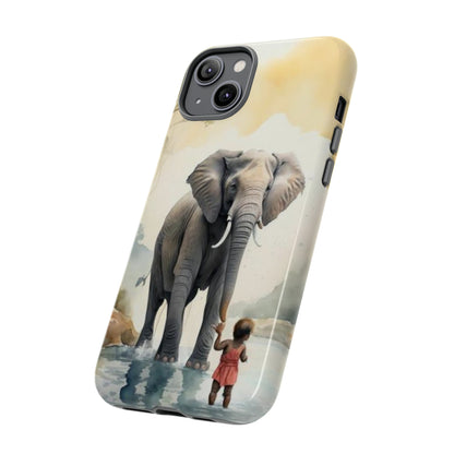 Elephant Watercoloring Phone Case