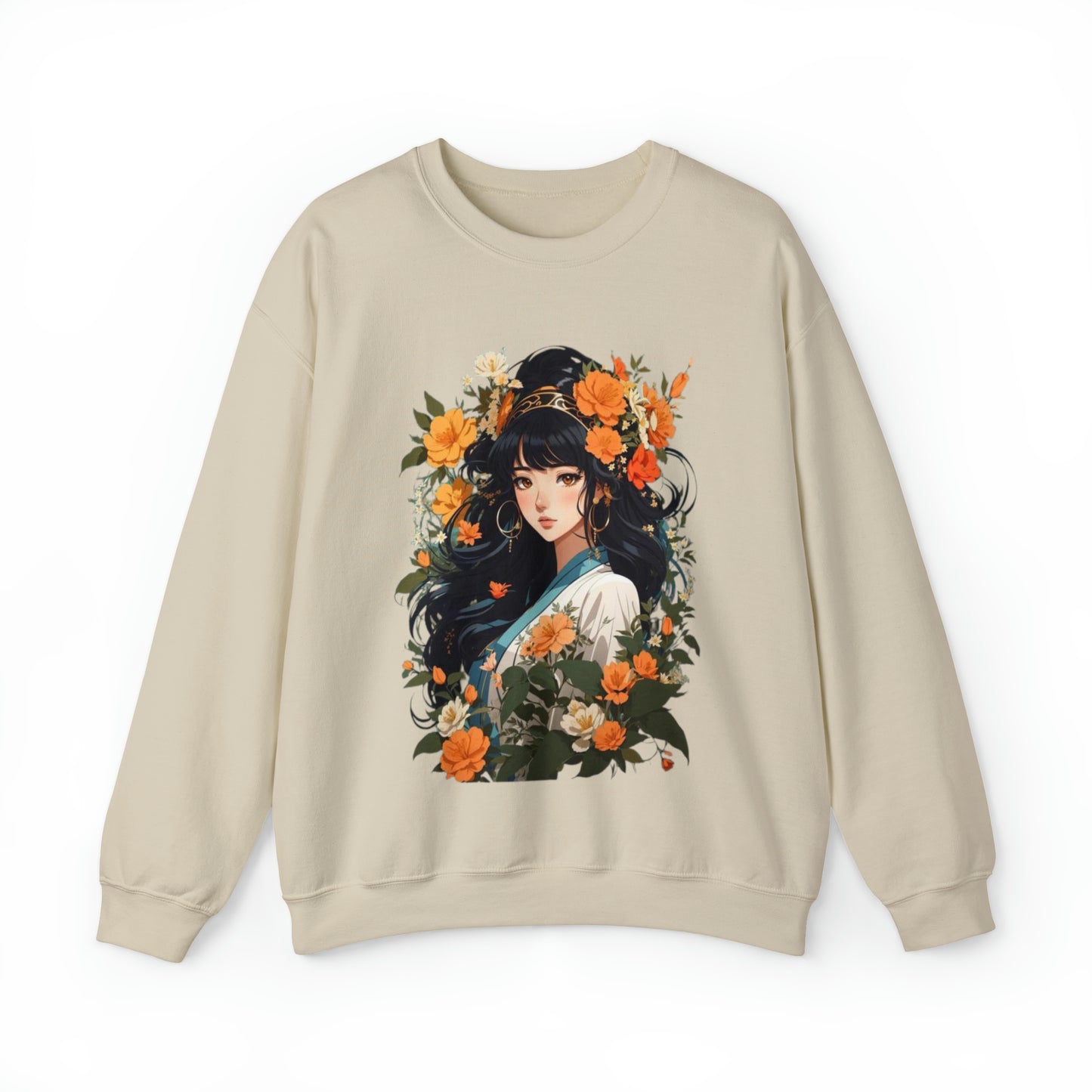 Zodiac Virgo Manga Girl Sweatshirt