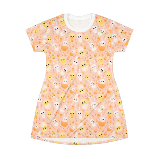 Easter Egg T-Shirt Dress