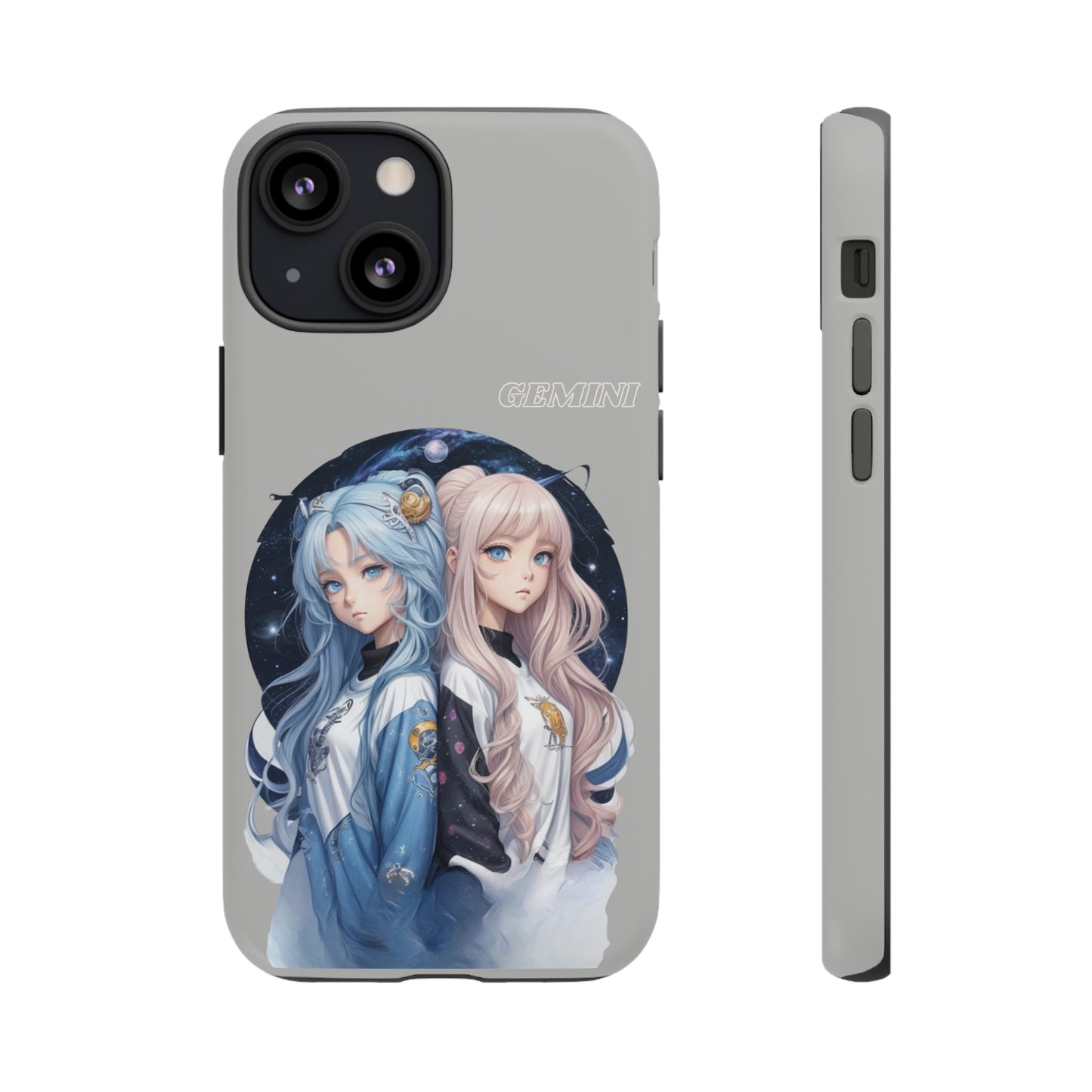 Zodiac Gemini Manga Girl Phone Case