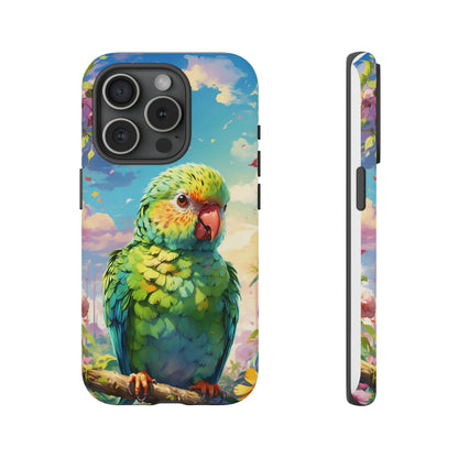 Parakeet Semi Realism Phone Case