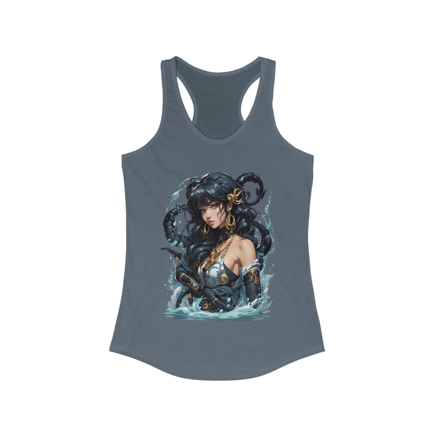 Zodiac Scorpio Manga Girl Tank Top