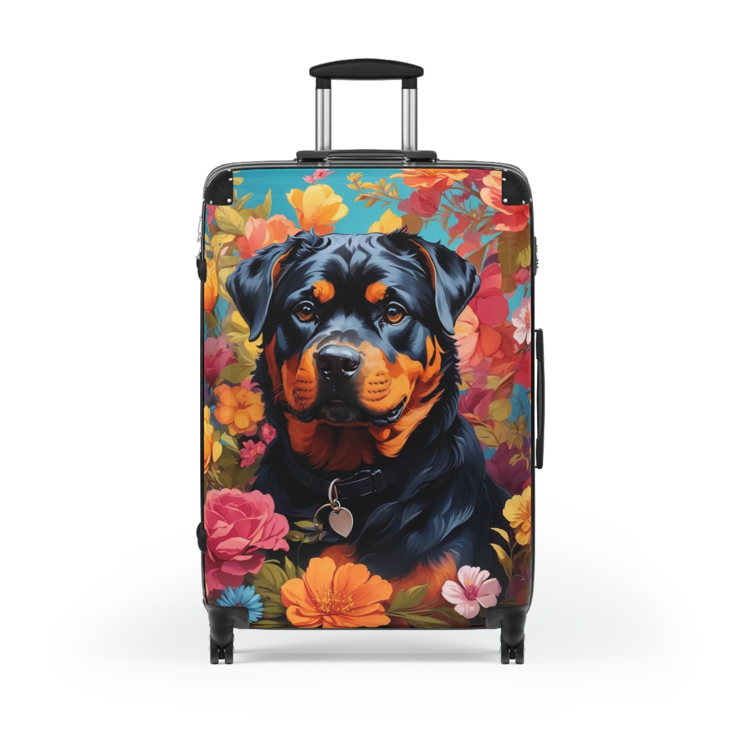 Rottweiler Semi Realism Suitcase