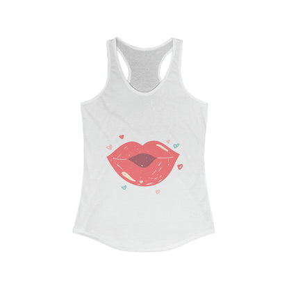 Kiss With Little Hearts Tank Top