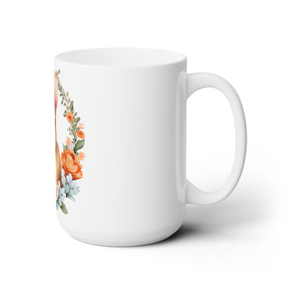 Easter Flower Bunny Mug