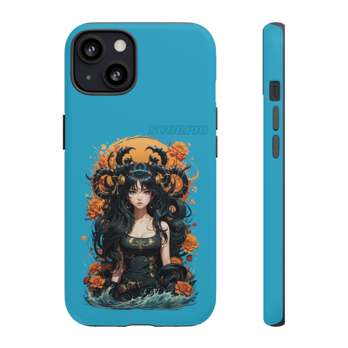 Zodiac Scorpio Manga Girl Phone Case