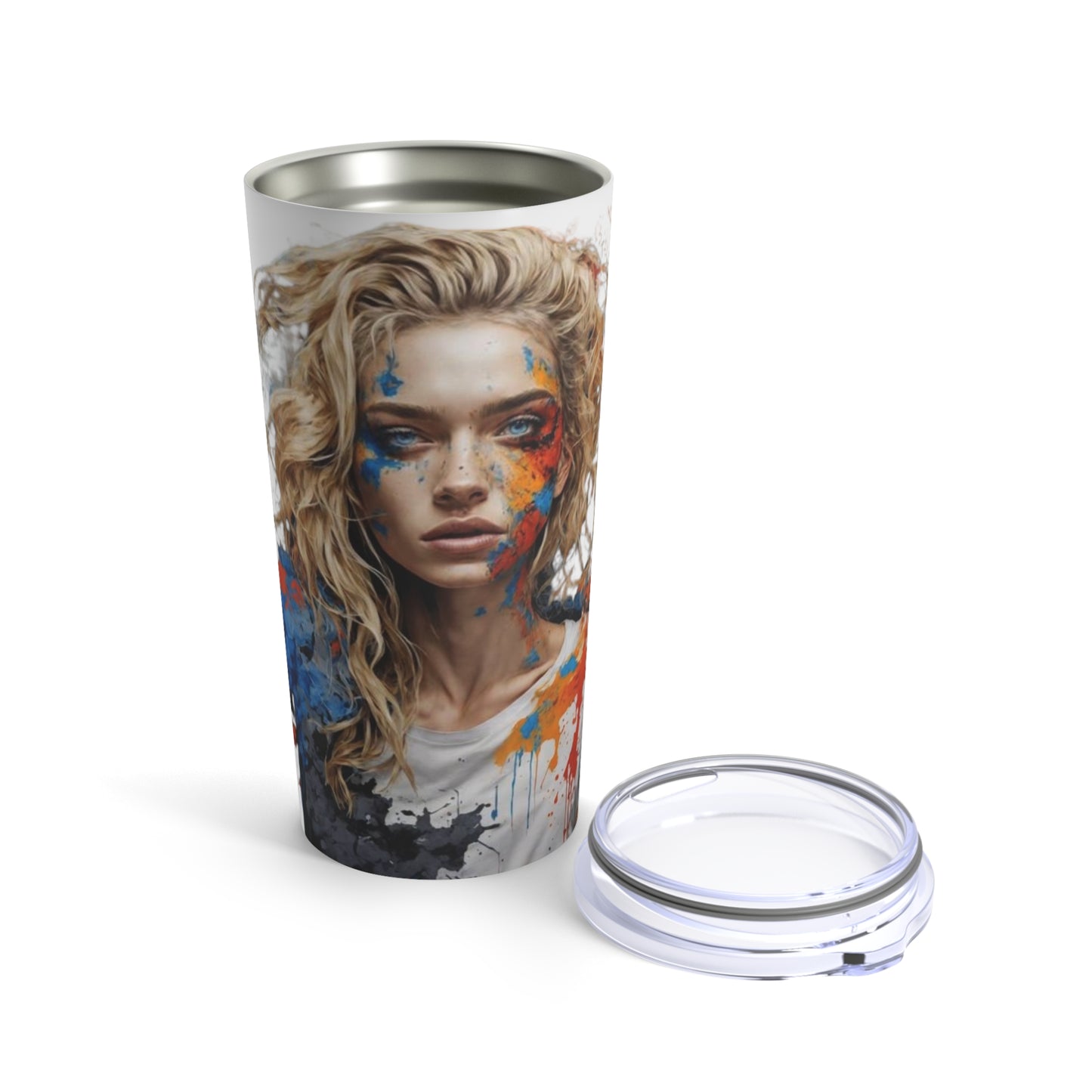 Freya Splatter Art Tumbler