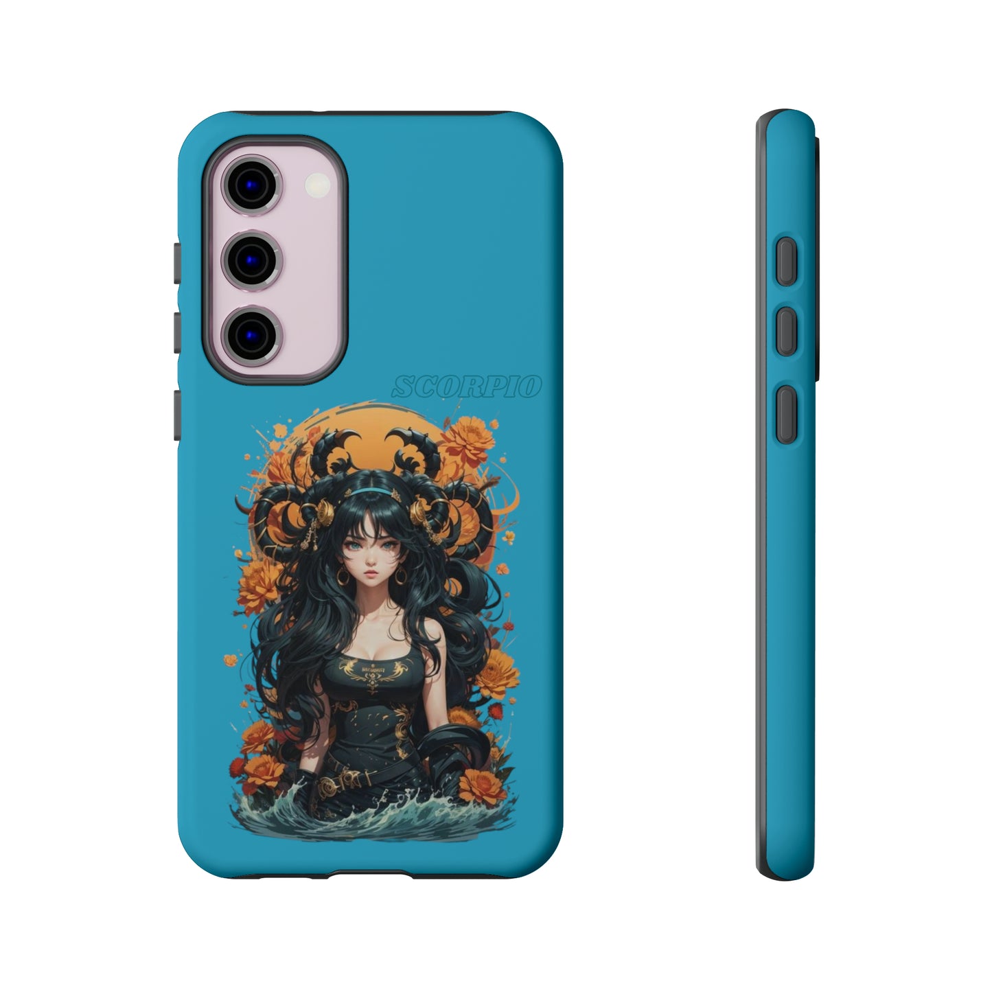 Zodiac Scorpio Manga Girl Phone Case