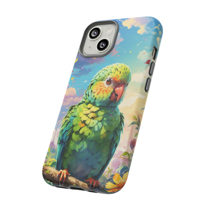 Parakeet Semi Realism Phone Case