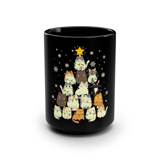 Christmas Cat Tree Mug