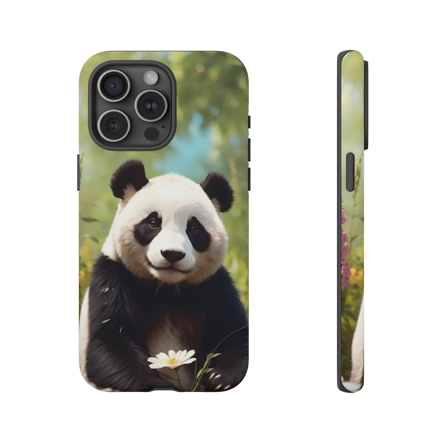 Panda Realism Phone Case