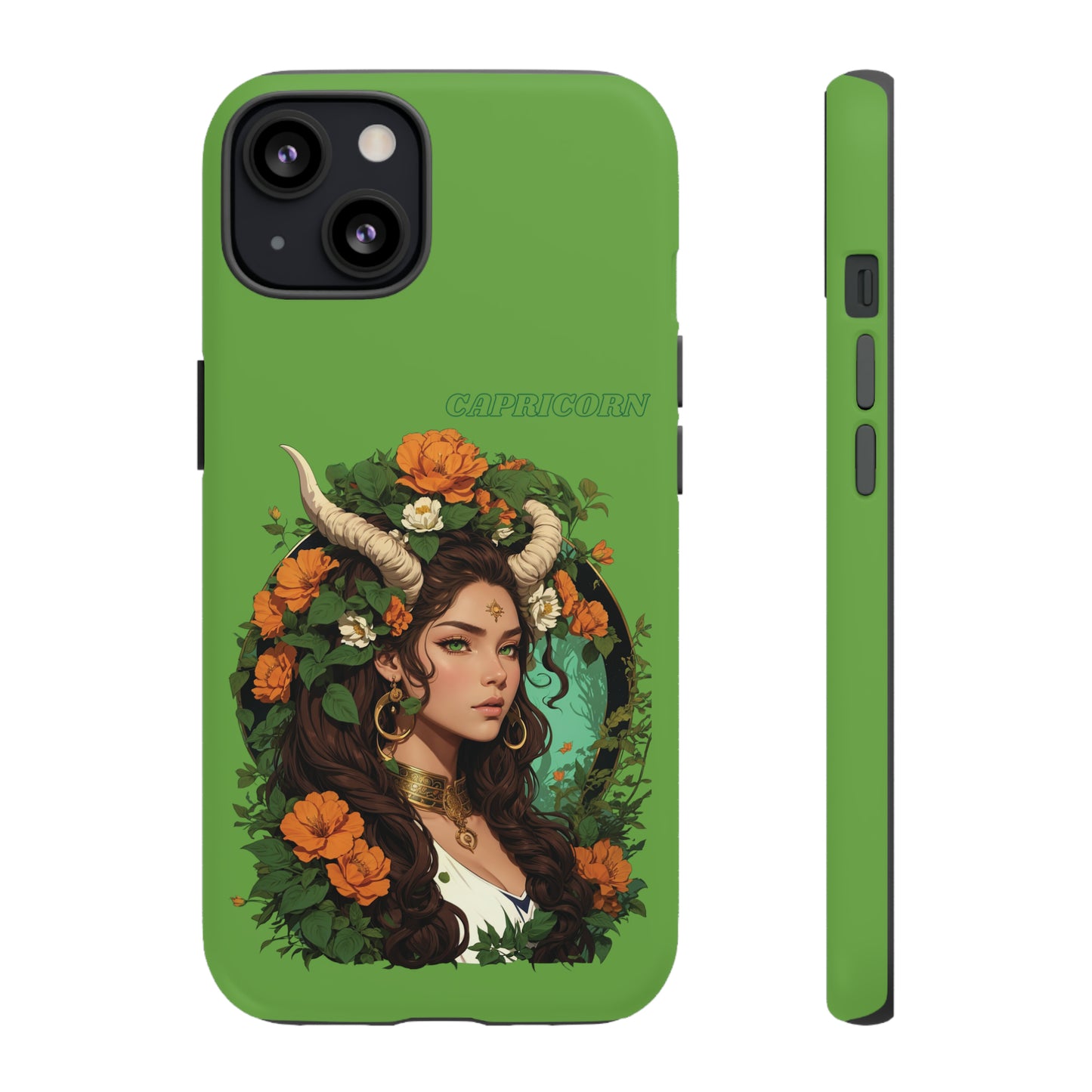 Zodiac Capricorn Manga Girl Phone Case