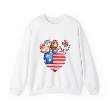 American Animal Heart Sweatshirt