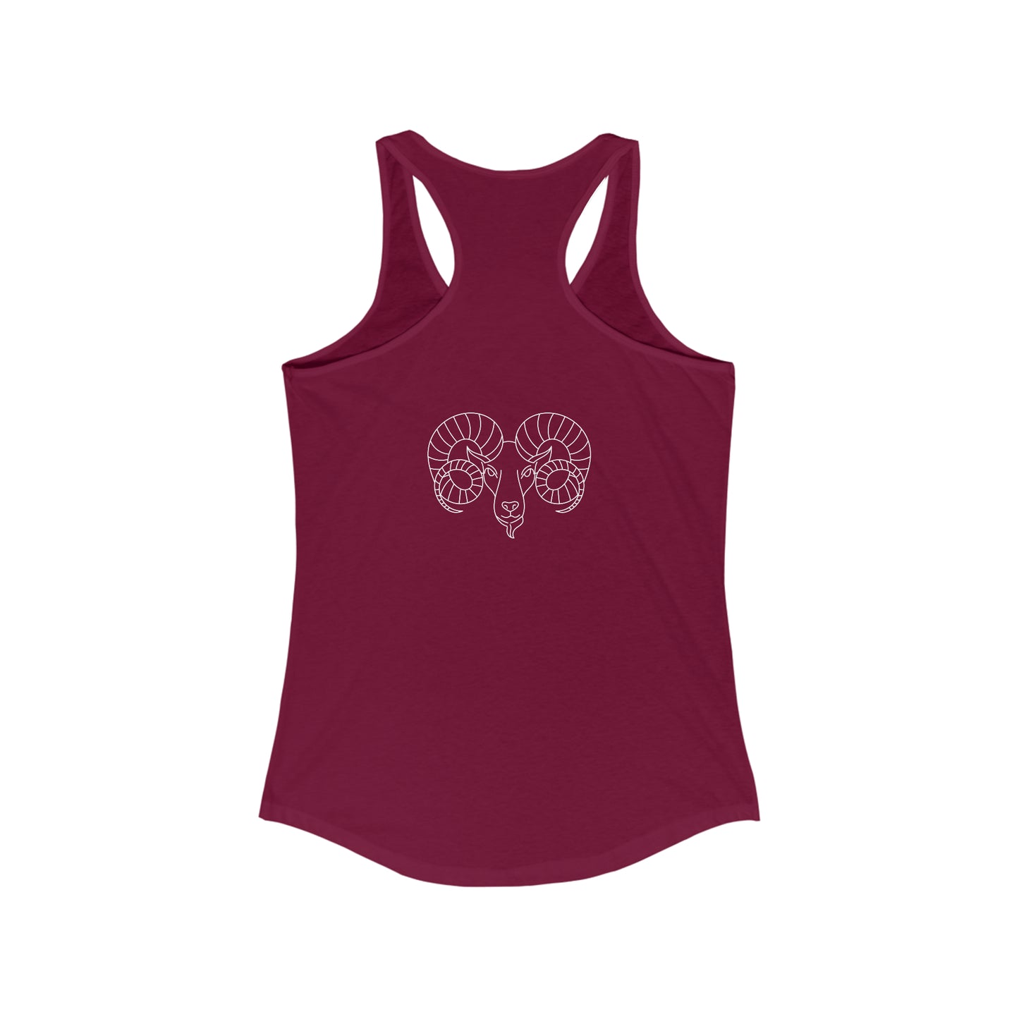 Zodiac Aries Manga Girl Tank Top