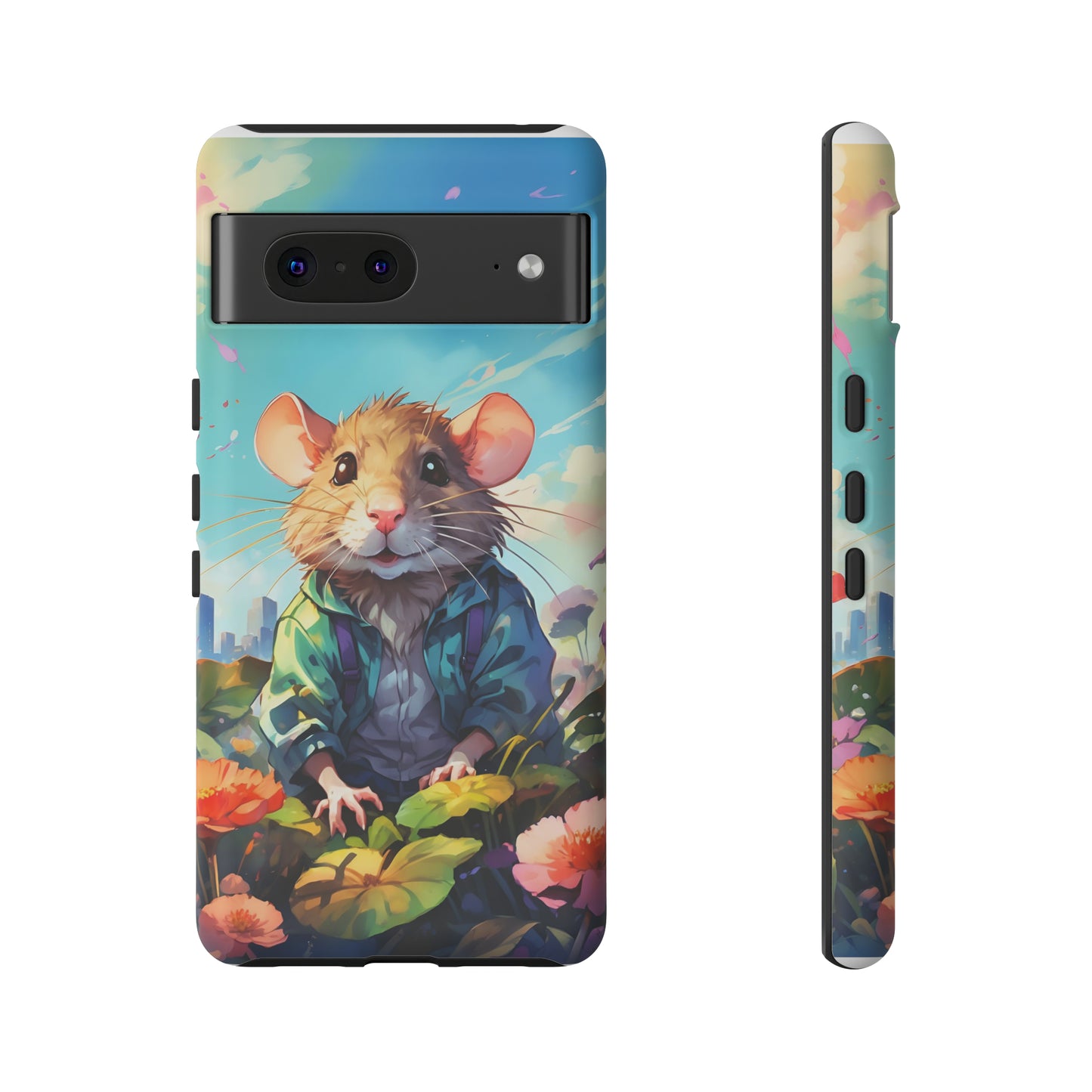 Rat Watercoloring Phone Case