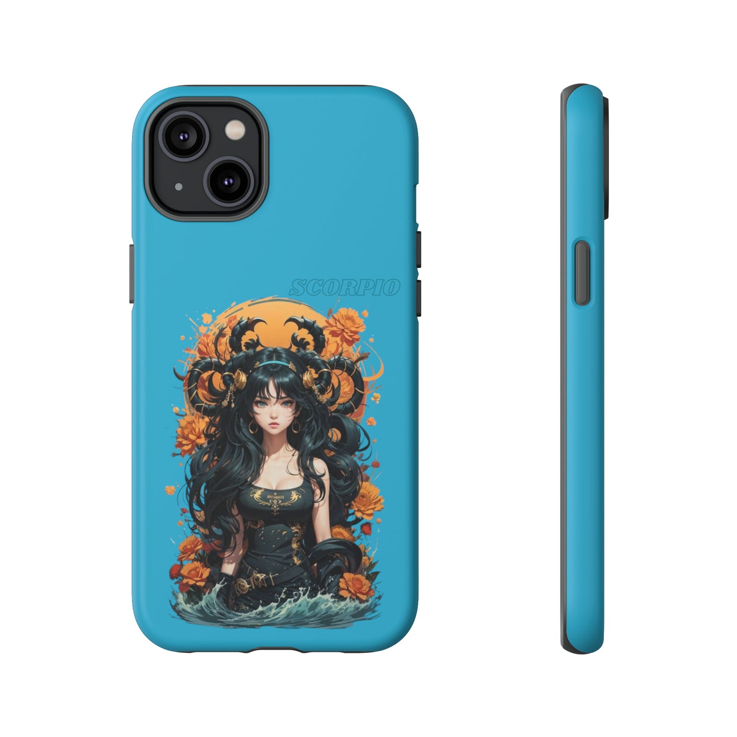 Zodiac Scorpio Manga Girl Phone Case