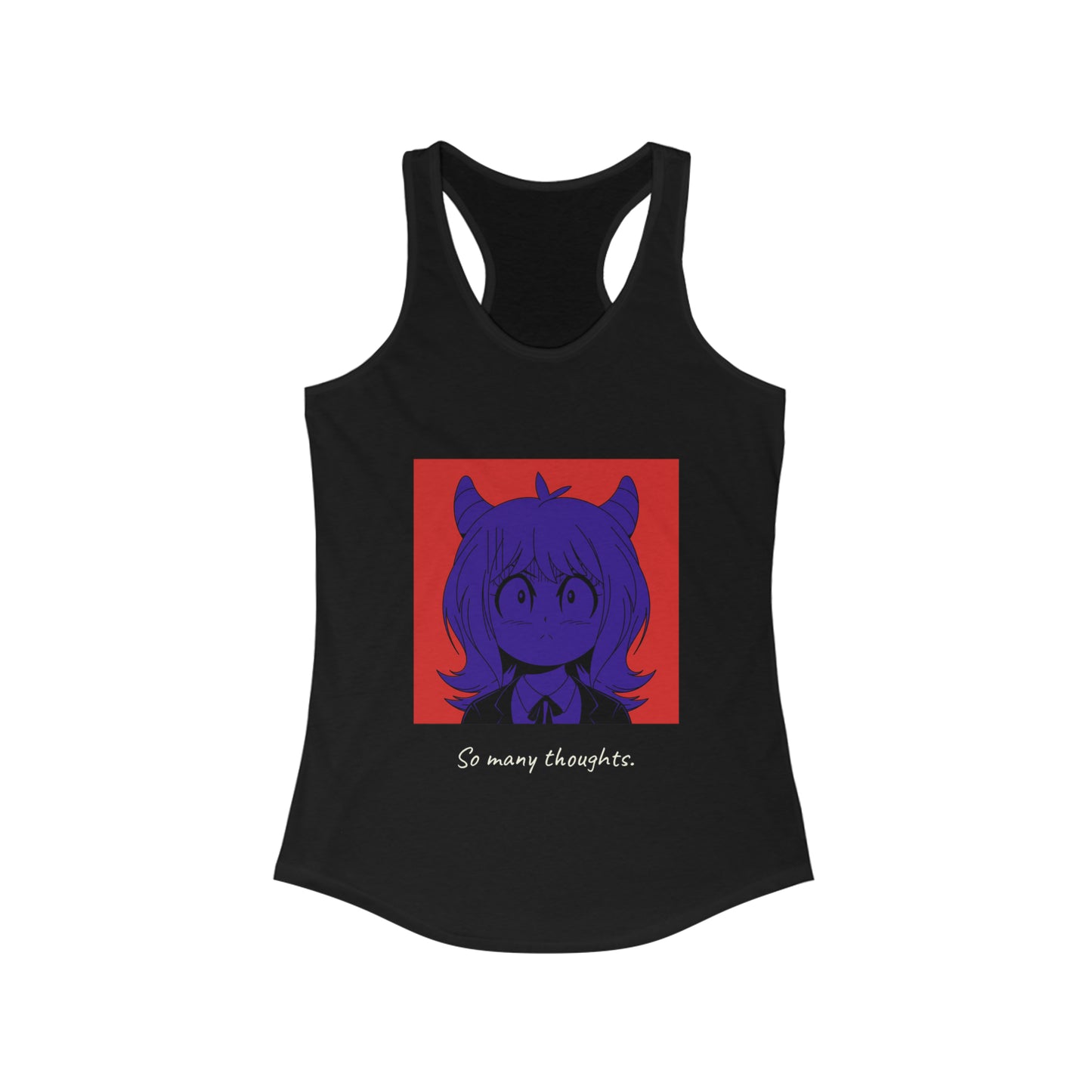 Manga So Many Thoughts Tank Top