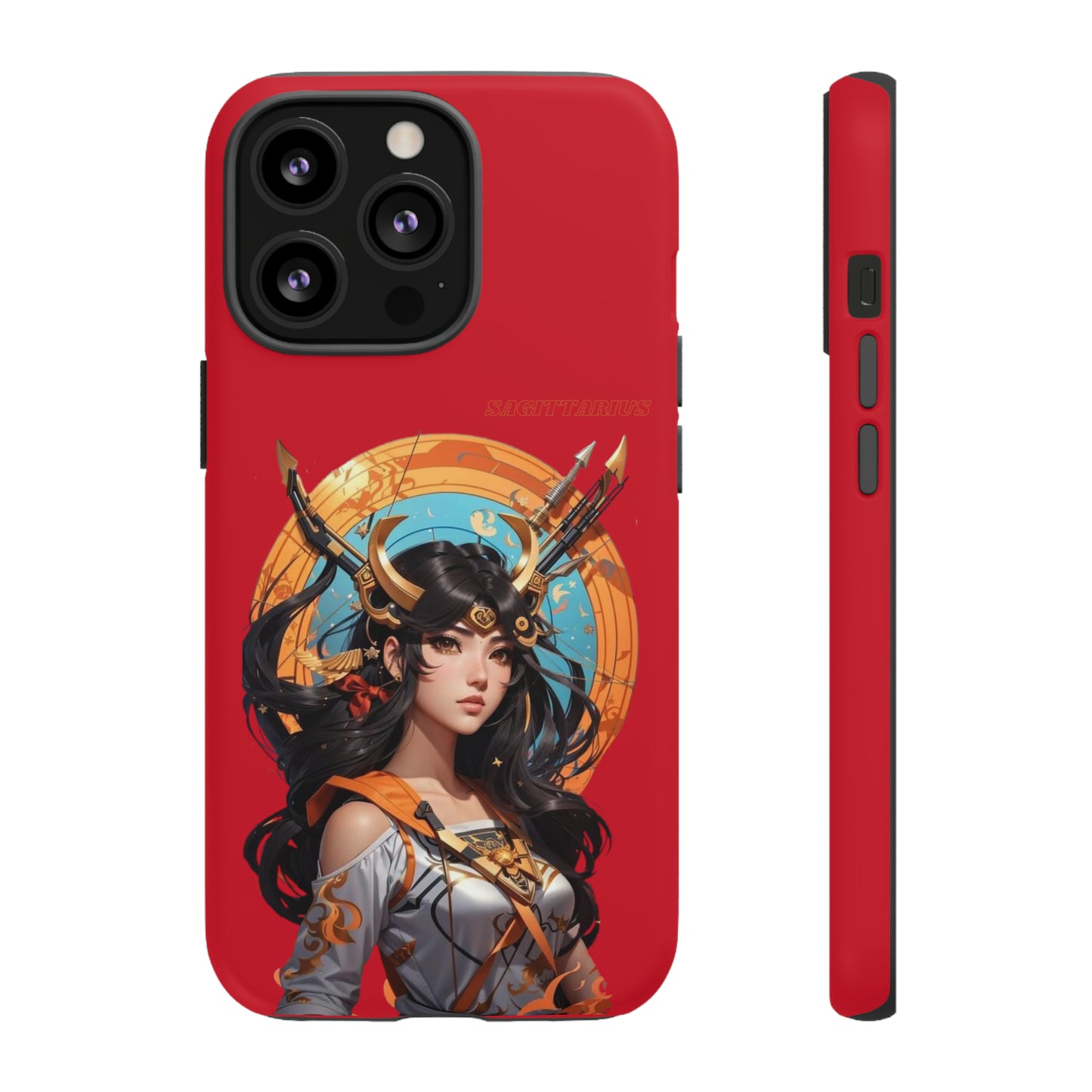 Zodiac Sagittarius Manga Girl Phone Case