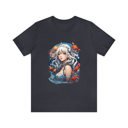 Zodiac Cancer Manga Girl Shirt