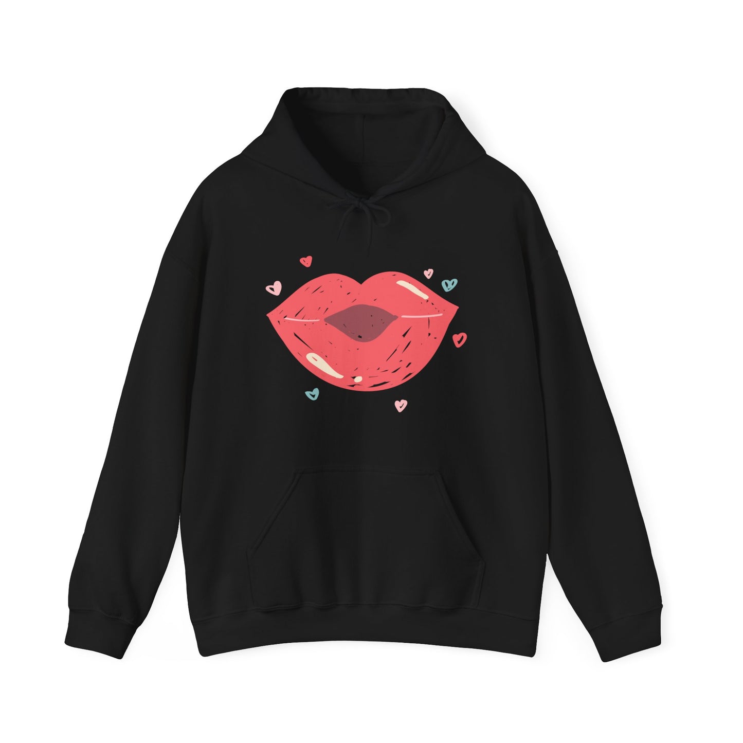 Kiss With Little Hearts Hoodie