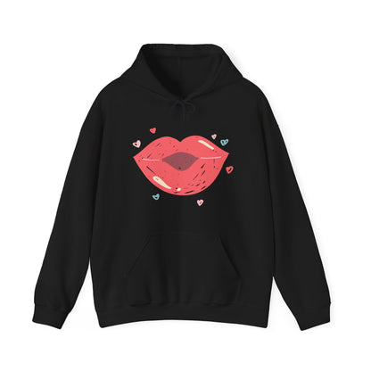 Kiss With Little Hearts Hoodie