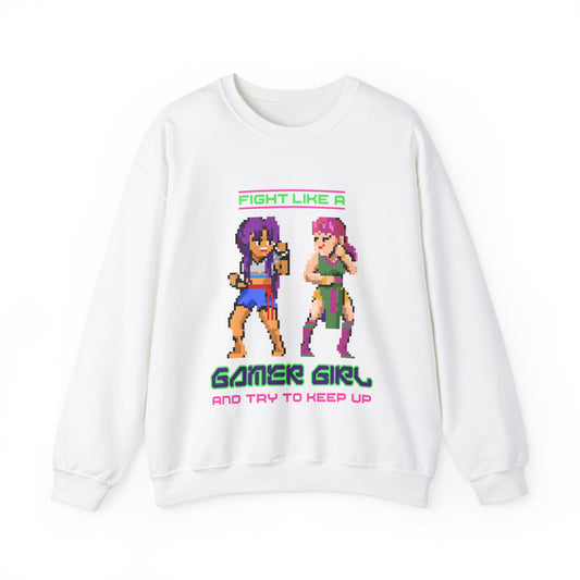 Fight Like A Gamer Girl Sweatshirt