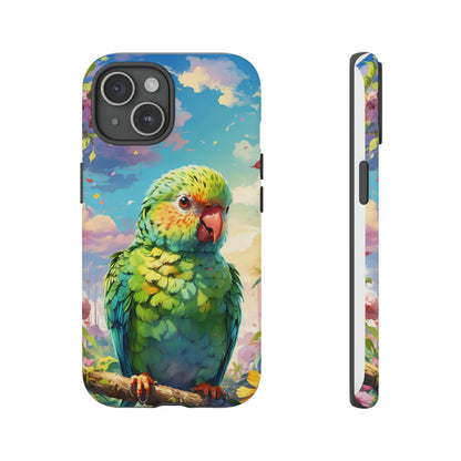 Parakeet Semi Realism Phone Case