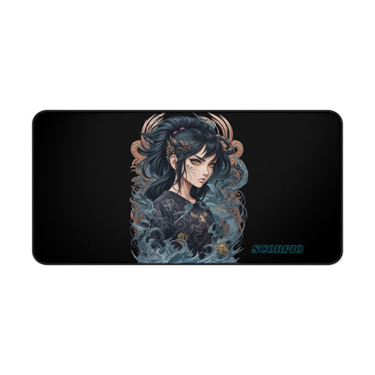 Zodiac Scorpio Manga Girl Desk Mat