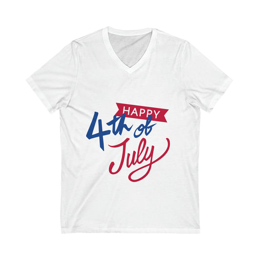 Happy 4th Of July V-Neck Shirt