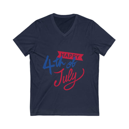 Happy 4th Of July V-Neck Shirt