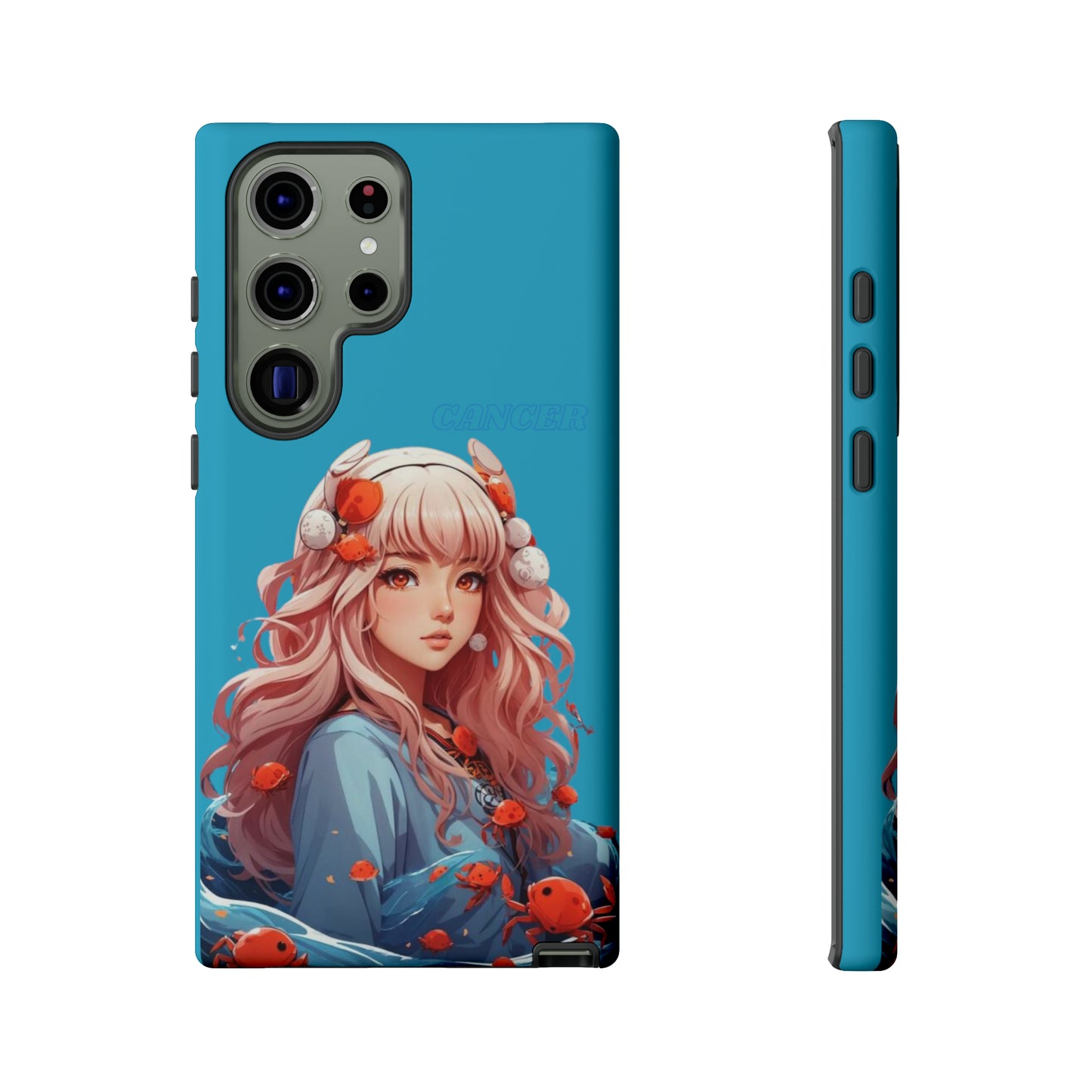 Zodiac Cancer Manga Girl Phone Case